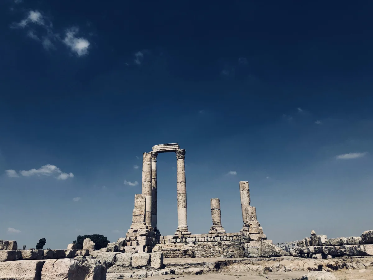 Ruins during day