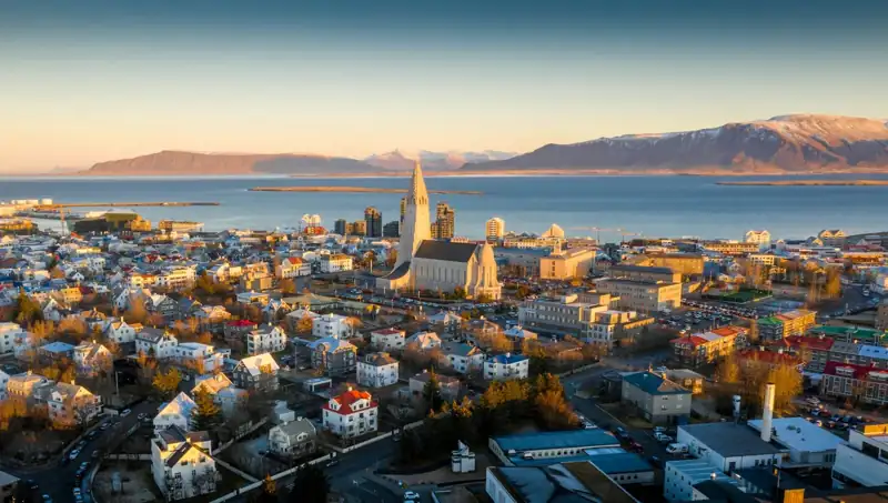 Aerial view of city buildings during daytime